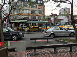 Yilan Station taxi stand